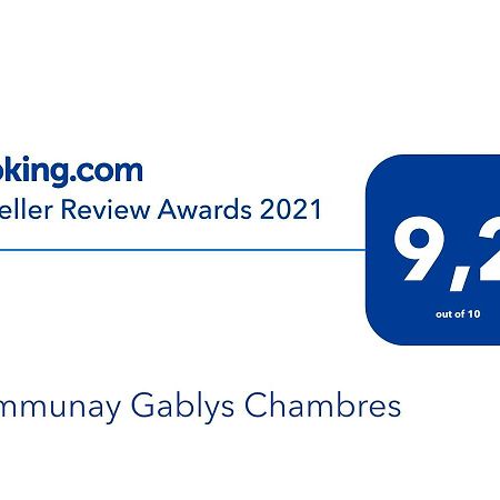 Communay Gablys Chambres Eksteriør bilde